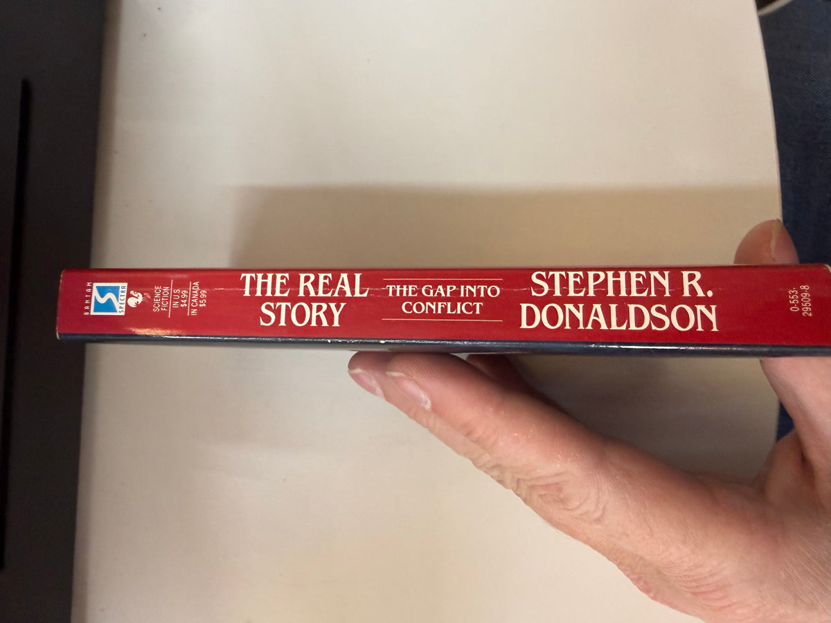 The Real Story by Stephen R. Donaldson; actual copy photo 2 of 5