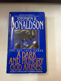 A Dark and Hungry God Arises by Stephen R. Donaldson; actual copy photo 1 of 5
