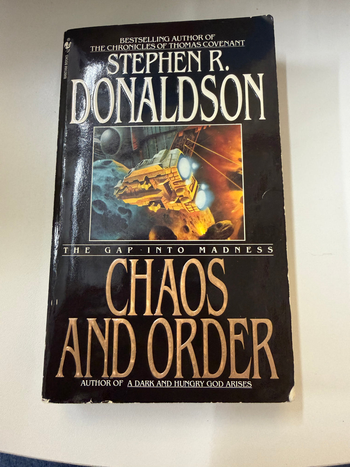 Chaos and Order by Stephen R. Donaldson; actual paperback photo 1 of five