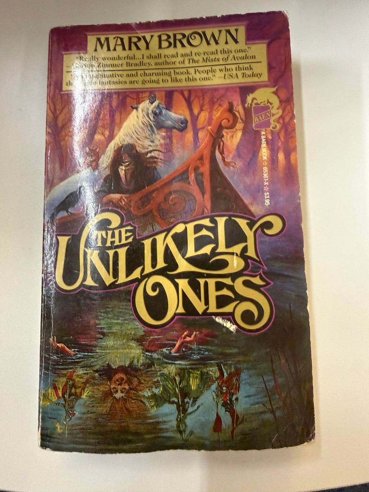 The Unlikely Ones by Mary Brown; actual copy photo 1 of 5