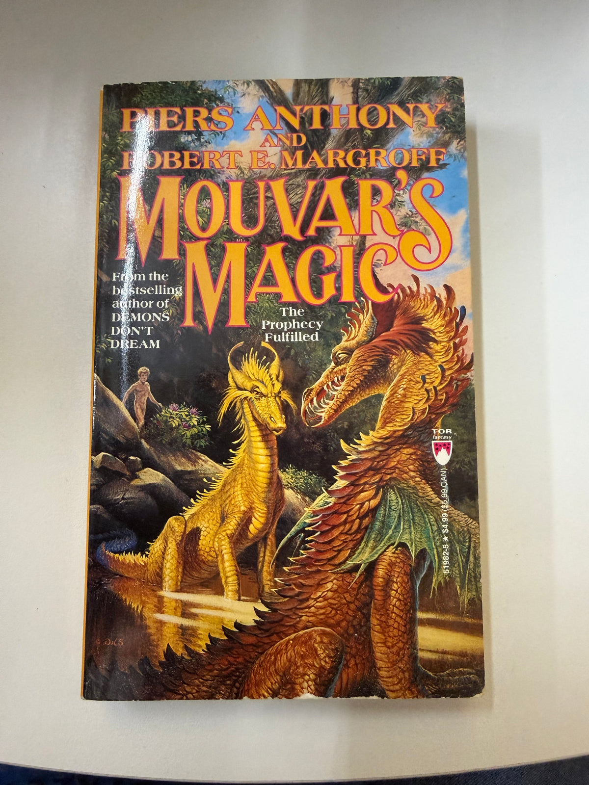 Mouvar's Magic; actual paperback photo 1 of 5
