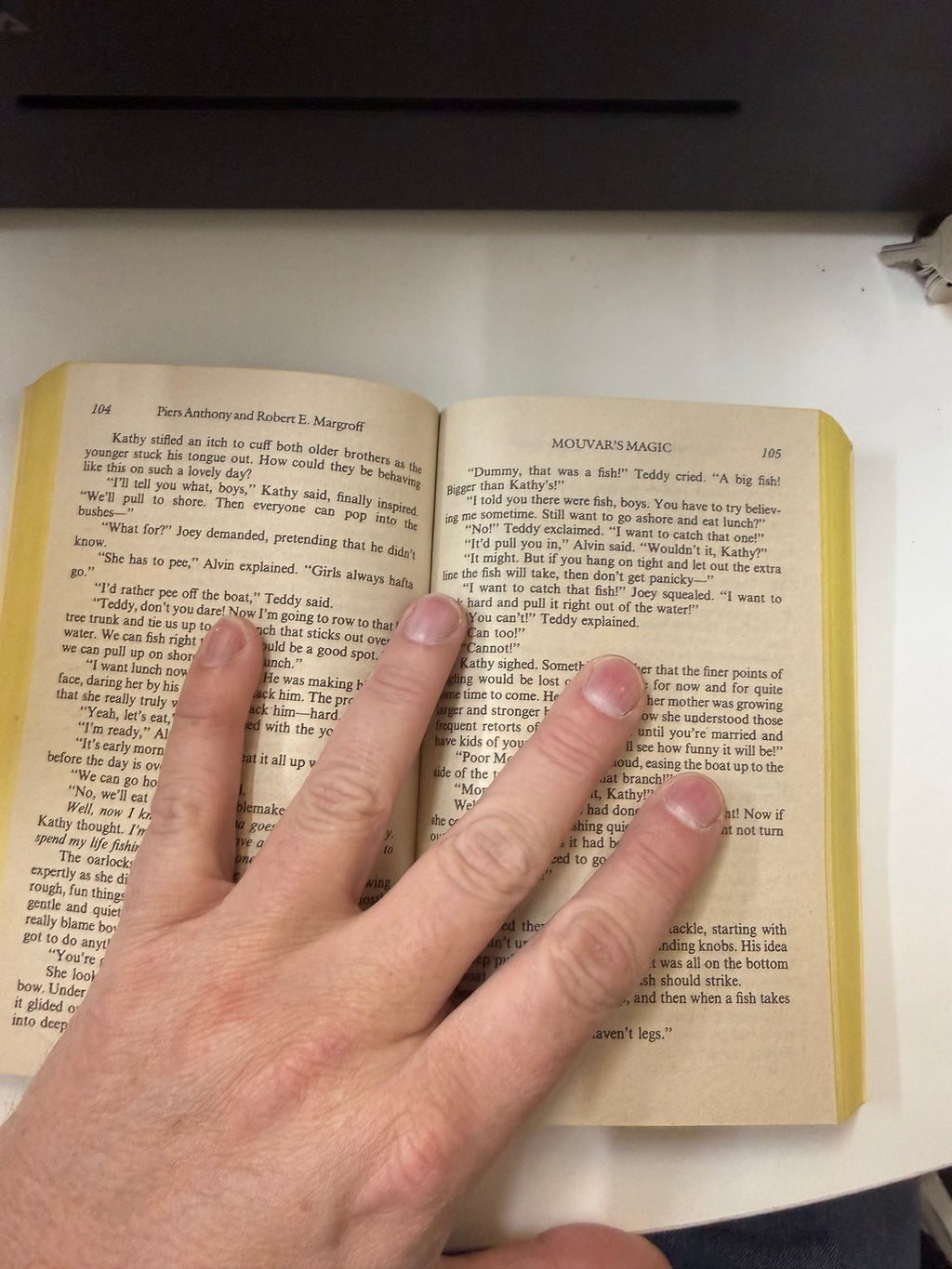 Mouvar's Magic; actual paperback photo 5 of 5