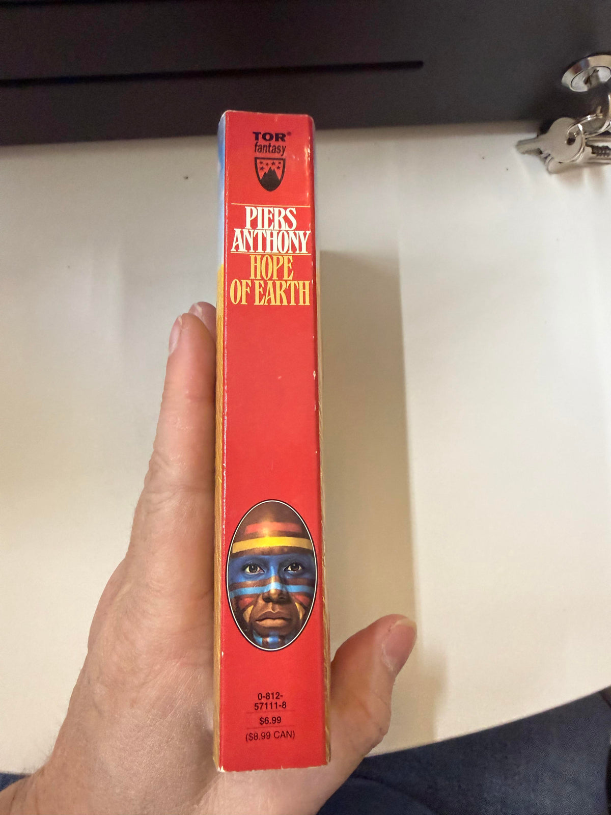 Hope of Earth by Piers Anthony, actual copy photo 2 of 5