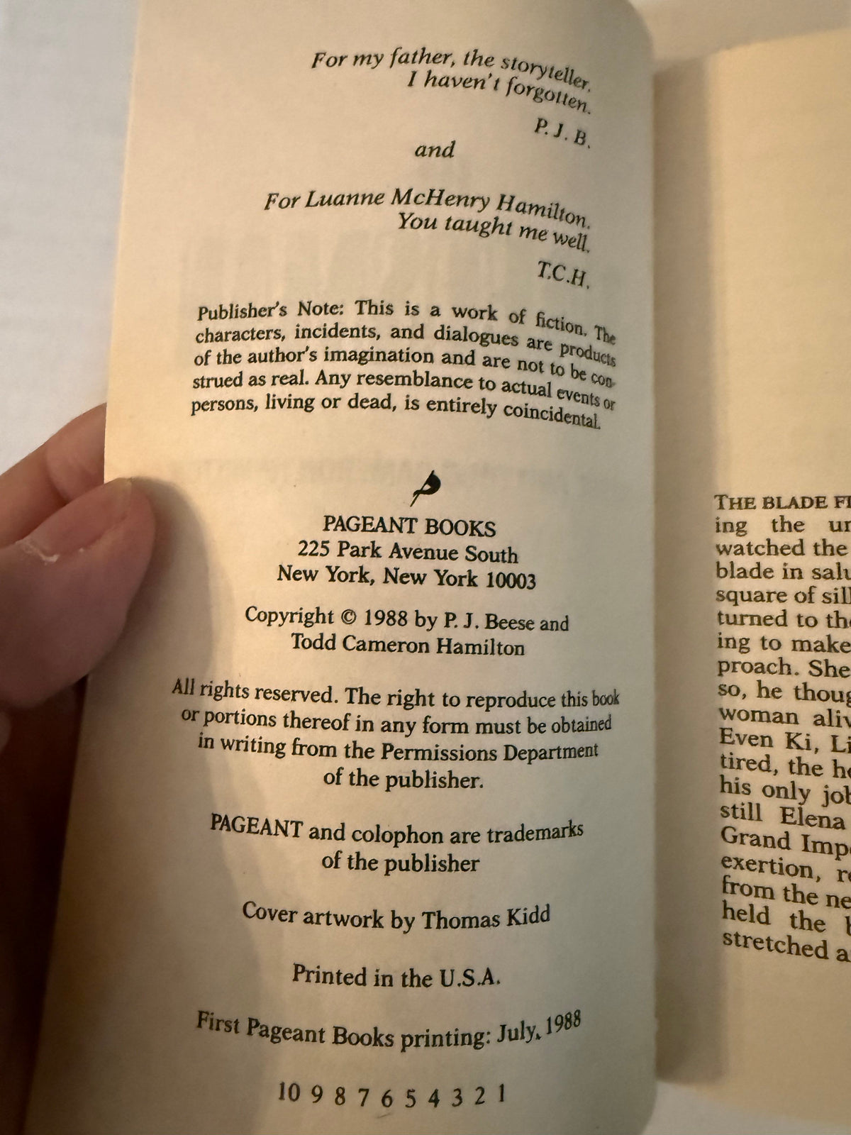 The Guardsman copyright page