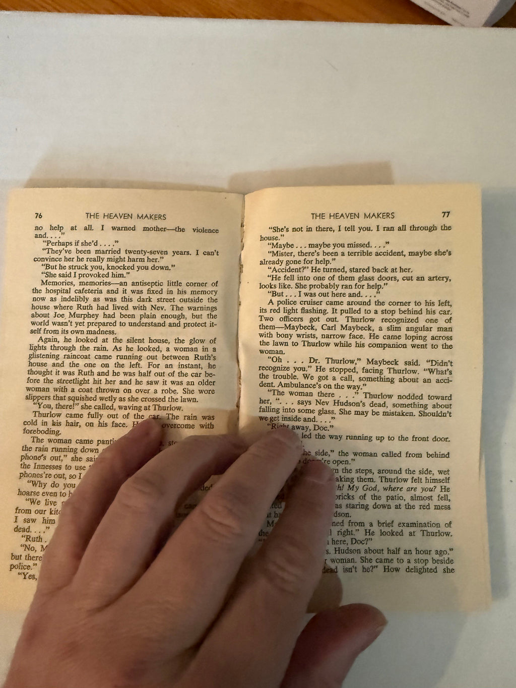 The Heaven Makers interior pages