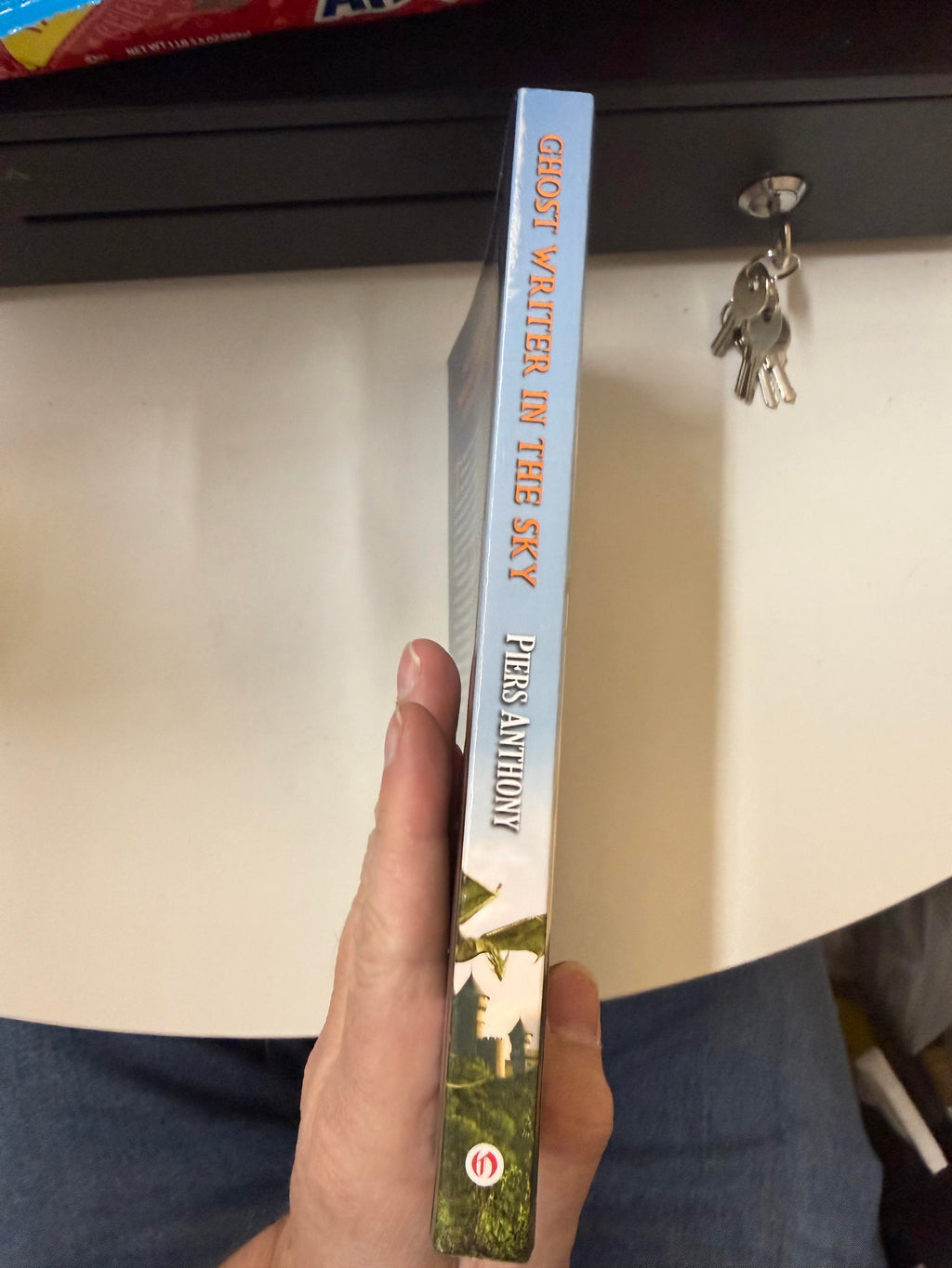 Ghost Writer in the Sky by Piers Anthony; actual paperback photo 2 of 5